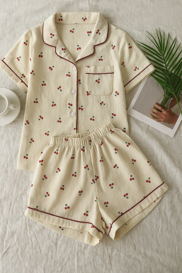 ChatGPT Image 3 abr 2025, 12_27_14 Pijama camiseta y short corazones