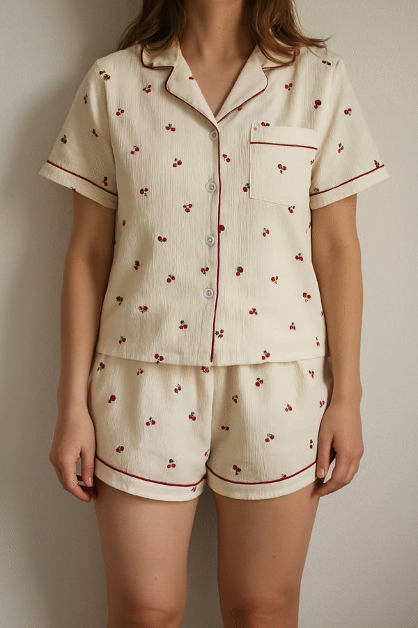 ChatGPT Image 3 abr 2025, 12_30_05 Pijama camiseta y short corazones